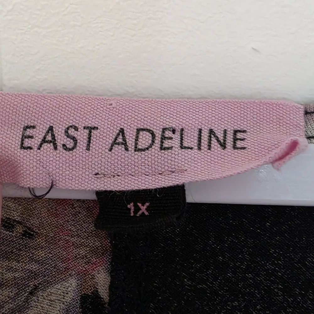 East Adeline Black Floral Maxi Dress – Women’s 1X - Picture 3 of 8